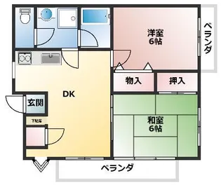 スターオリンピア【3階】の間取り
