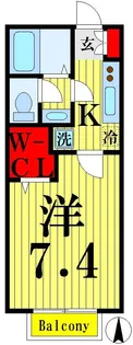 ハイツプラド【2階】の間取り