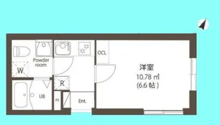 リブリ・自由が丘II【1階】の間取り