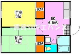 ベルゾーネ吉野【2階】の間取り