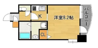 ラフォーレ西公園【10階】の間取り