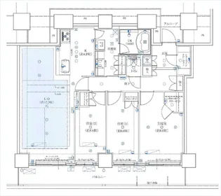 ザ・熊本タワー【19階】の間取り