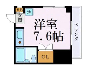 東京都板橋区南町【マンション】の間取り