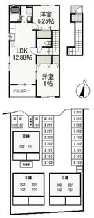 ファルコン I【2階】の間取り