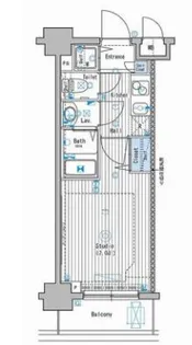 グランド・ガーラ池袋【8階】の間取り