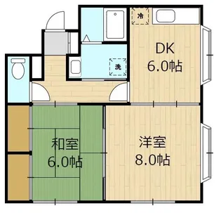 カーサフェリーチェ【1階】の間取り