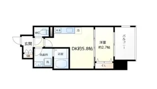 テラ堺市駅【3階】の間取り