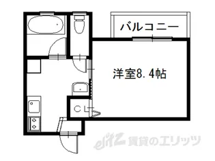 コーポ タンドウル【1階】の間取り