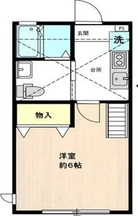 仮)高田馬場4丁目計画【2階】の間取り