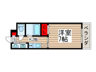 キャトルメゾン【2階】の間取り