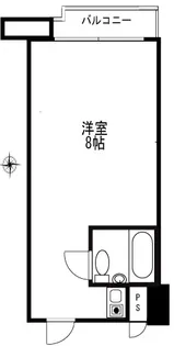 新宿ダイカンプラザA館【11階】の間取り