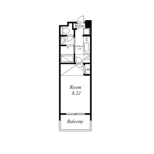 リブェール松柏【4階】の間取り