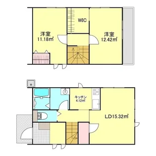 埼玉県本庄市柏1【一戸建】の間取り