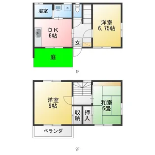 ロワジール伊奈の間取り