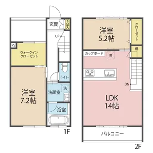 ソフトタウン片島(4)【1階】の間取り