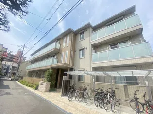 大阪府大阪市東住吉区田辺5【アパート】の外観