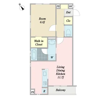 エストレージャ【1階】の間取り