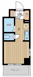 スカイヒルズ羽田【6階】の間取り
