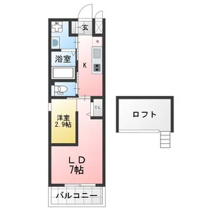 FLAT御器所【3階】の間取り
