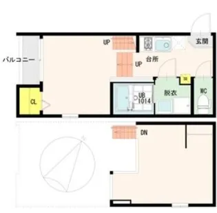 若林ベース【1階】の間取り