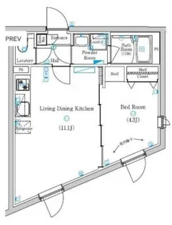 Mind Kyodo【1階】の間取り