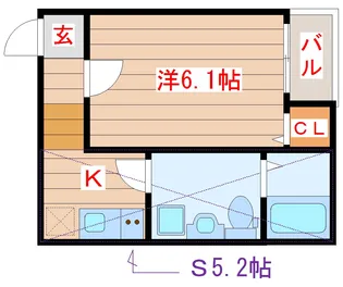 quons prayer【2階】の間取り