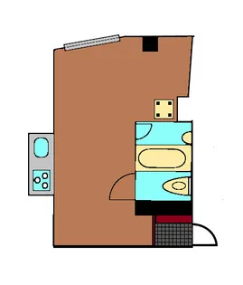 クレストルアン【1階】の間取り