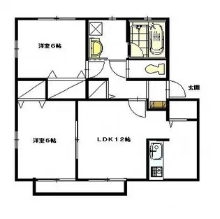 BRUNO(ブルーノ) E棟【2階】の間取り