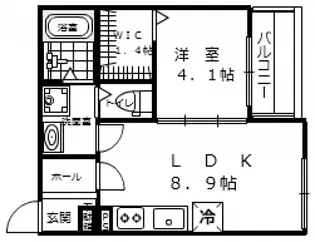 MAISON DE UNICO【2階】の間取り