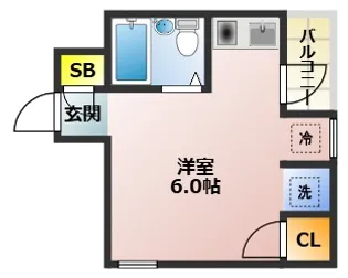 フローラ南長崎【3階】の間取り