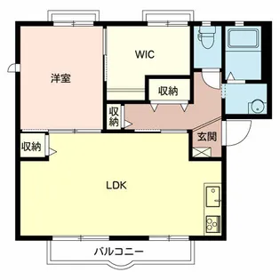 セントラルヴィラI,II【2階】の間取り