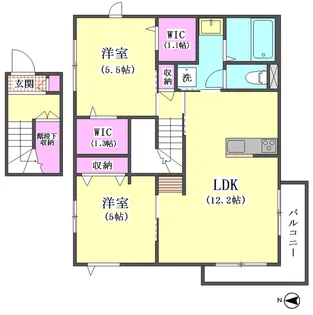 Casa.Conforto【3階】の間取り