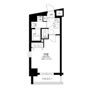 CALM.KOIWA WEST【6階】の間取り