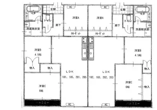 サンクレスト学園【2階】の間取り