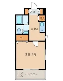 グリーンピュア【2階】の間取り