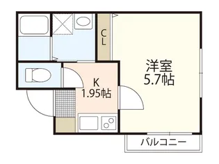 Fortujina O【2階】の間取り