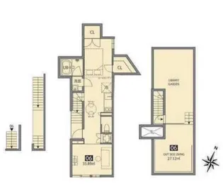 駒込テラスの間取り
