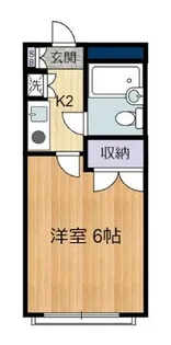 LIV SHALON【2階】の間取り