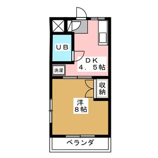 サンスクエア【1階】の間取り