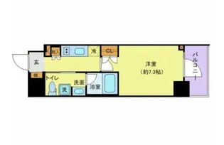 ステージグランデ八王子3【8階】の間取り