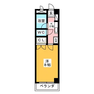 明治館【2階】の間取り