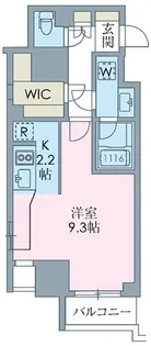 エイチエフ八王子レジデンス【6階】の間取り