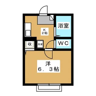 マルト弐番館【2階】の間取り