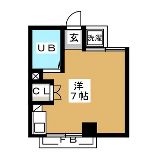 久保マンション【1階】の間取り
