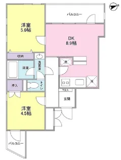 榎本ビルII【4階】の間取り