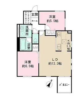 The Park Maison代々木上原【1階】の間取り