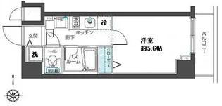 フェニックス武蔵関クアトロ【2階】の間取り