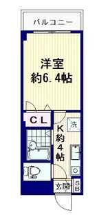 サンフローラキク【2階】の間取り