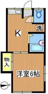 新正荘【2階】の間取り