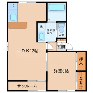 スマートFUJI【2階】の間取り